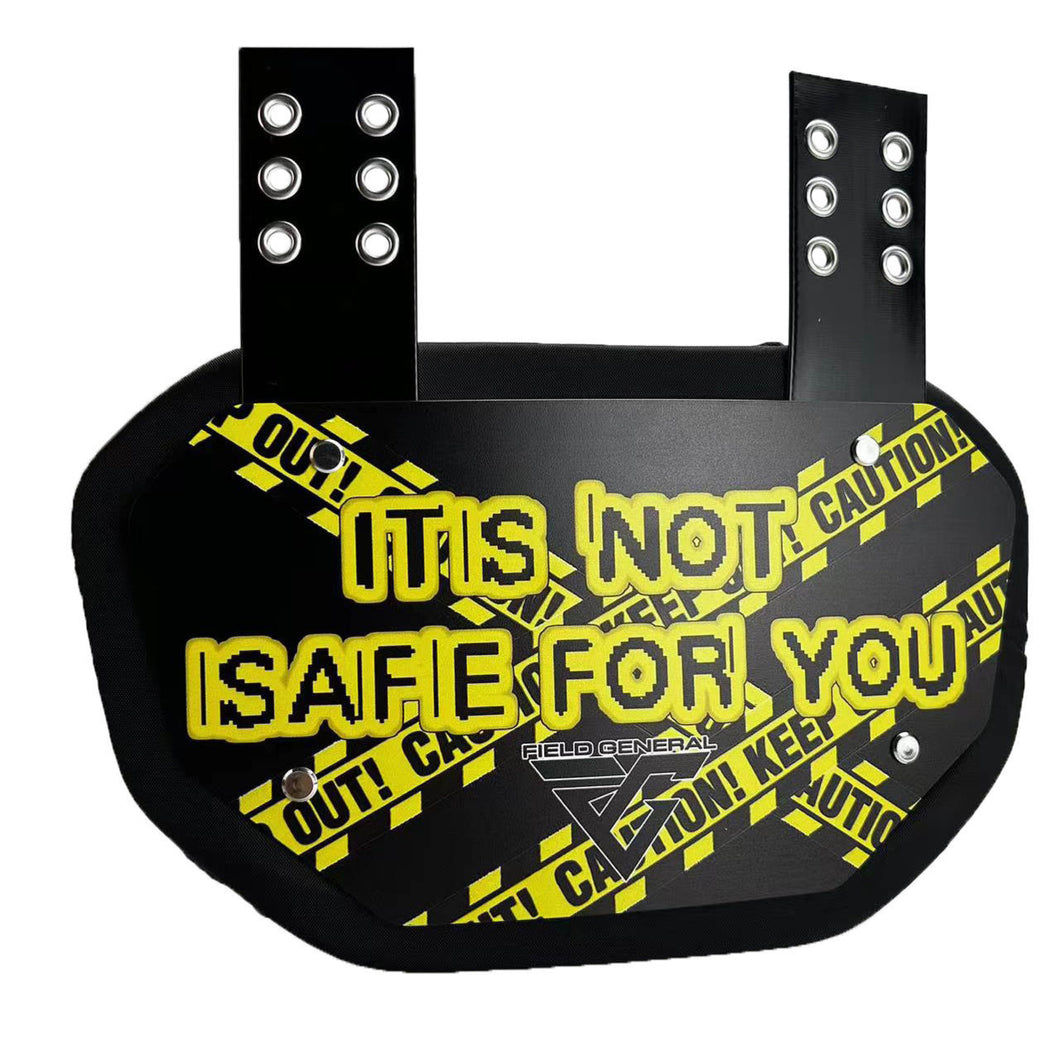 It’s Not Safe (Back Plate)